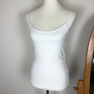 BANANA REPUBLIC Stretch Cami Tank Medium Cream